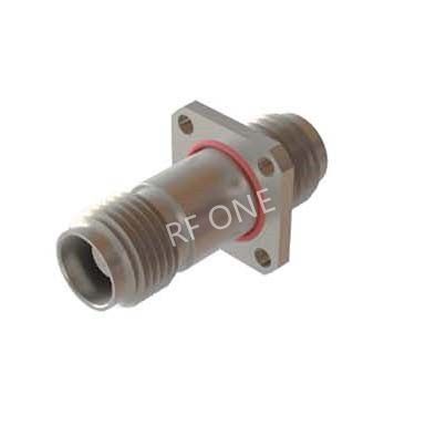 TNCA母 转 TNCA母 4孔法兰转接器 18GHz VSWR 1.25