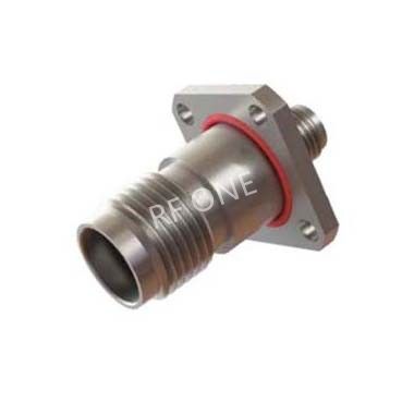SMA母 转 TNCA母 4孔法兰转接器 18GHz VSWR 1.2