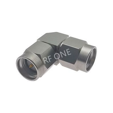 SMA公 转 SMA公 直角弯头转接器 18GHz VSWR 1.25