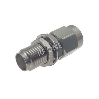 SMA母 转 SMA公 穿墙转接器 18GHz VSWR 1.15
