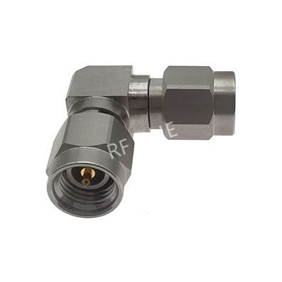 3.5mm公 转 3.5mm公 直角弯头转接器 27GHz VSWR 1.25