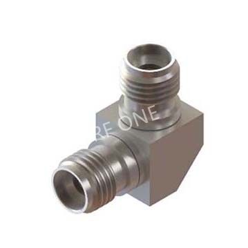 3.5mm母 转 3.5mm母 直角弯头转接器 33GHz VSWR 1.25