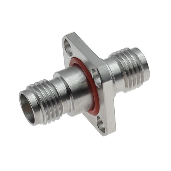 2.92mm母 转 2.92mm母 4孔法兰转接器 40GHz VSWR 1.2