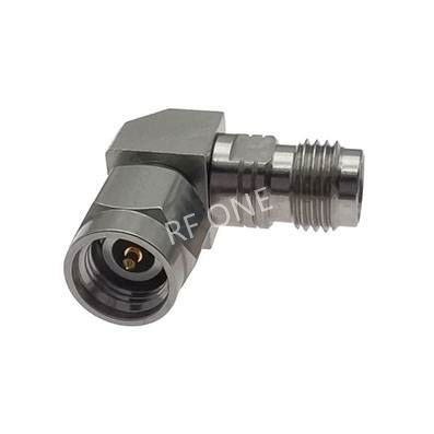1.85mm母 转 2.92mm公 直角弯头转接器 40GHz VSWR 1.25