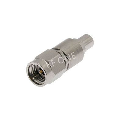 SSMP公 转 2.92mm公 转接器 40GHz VSWR 1.3
