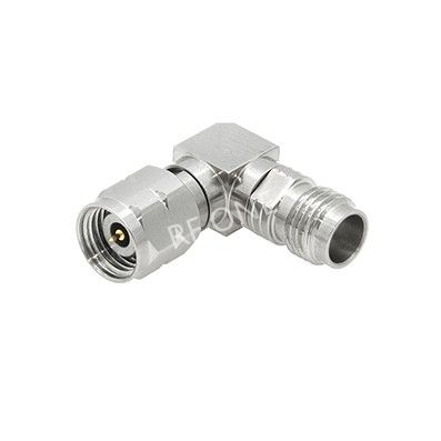 1.85mm母 转 2.4mm公 直角弯头转接器 50GHz VSWR 1.3