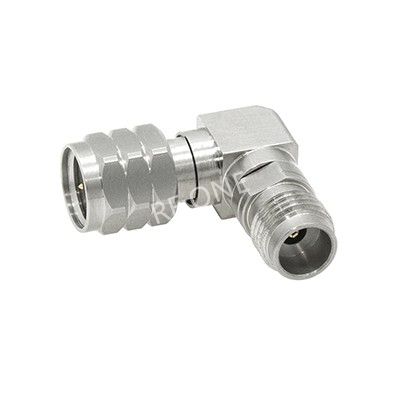 1.85mm公 转 2.4mm母 直角弯头转接器 50GHz VSWR 1.3