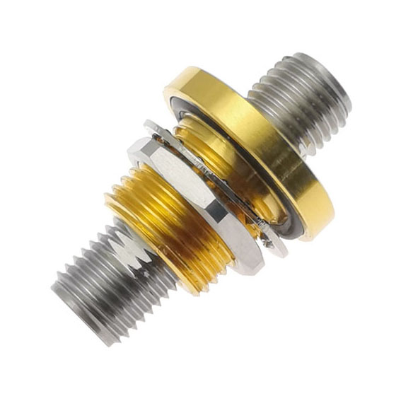 2.4mm母 转 2.4mm母 气密穿墙转接器