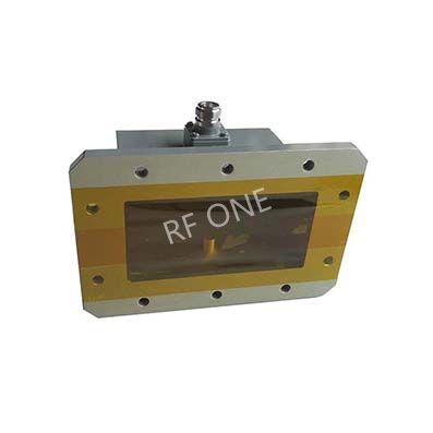 WR430 转 N母 波导同轴转接器，1.72-2.61GHz，正交，UDR22法兰