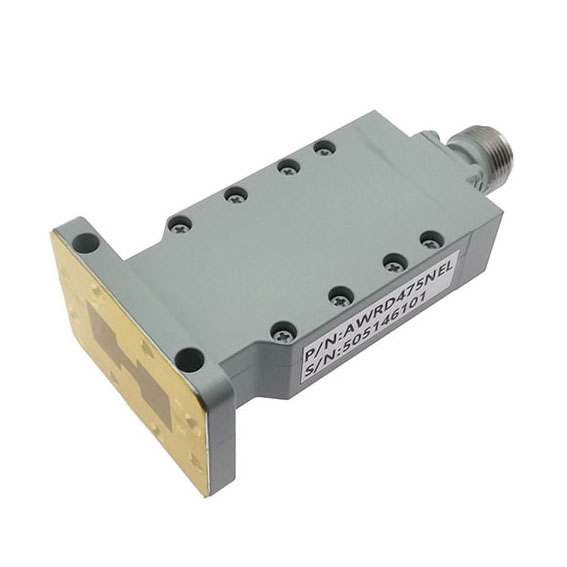 WRD475 转 N母 双脊波导同轴转接器，4.75-11GHz，端接