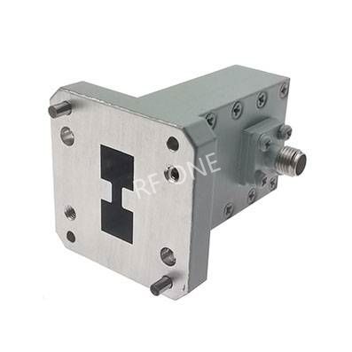 WRD650 转 SMA母 双脊波导同轴转接器，6.5-18GHz，正交
