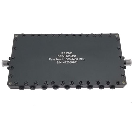1000-1400 MHz SMA母 带通滤波器