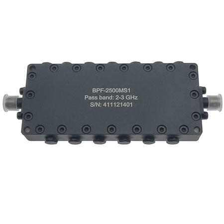 2000-3000 MHz SMA母 带通滤波器