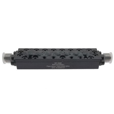 7800-8550 MHz SMA母 带通滤波器