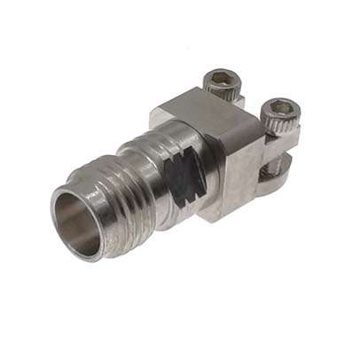 1.85mm母 端接夹板式免焊连接器 DC-67GHz