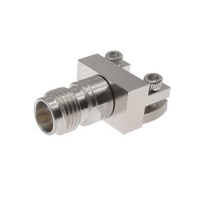 2.4mm母 端接夹板式免焊连接器 DC-50GHz