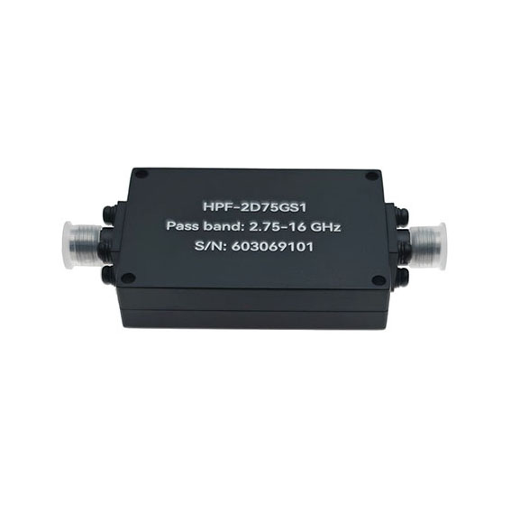 2.75-16 GHz SMA母 高通滤波器
