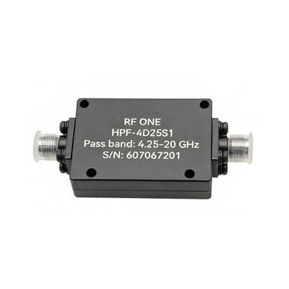 4.25-20 GHz SMA母 高通滤波器