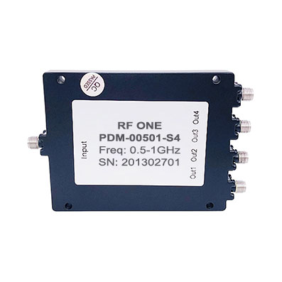 4路 SMA 功分器 0.5-1GHz