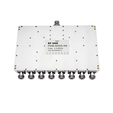 8路 N 功分器 0.5-6GHz