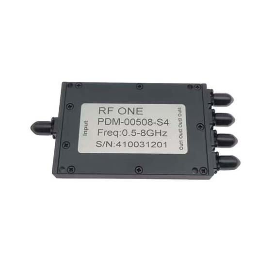 4路 SMA 功分器 0.5-8GHz