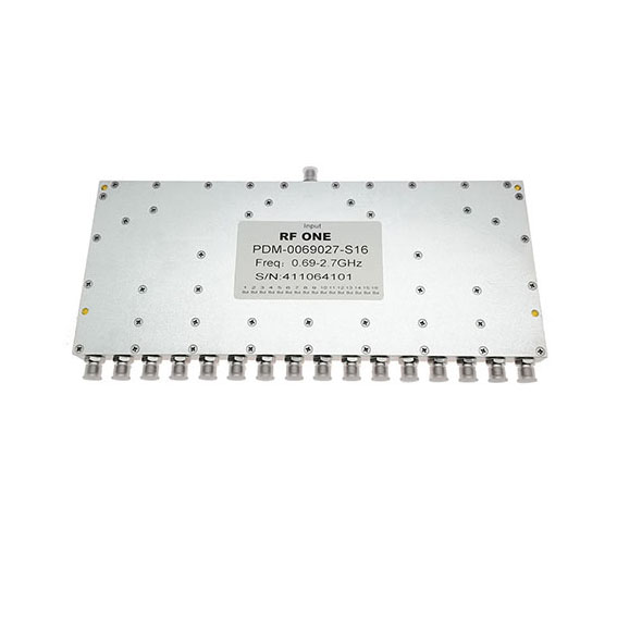 16路 SMA 功分器 0.69-2.7GHz