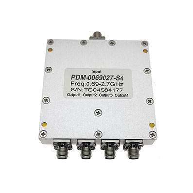 4路 SMA 功分器 0.69-2.7GHz