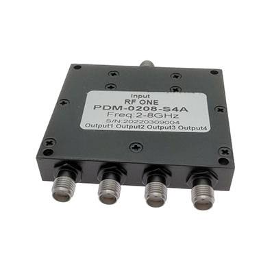 4路 SMA 功分器 2-8GHz