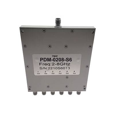 6路 SMA 功分器 2-8GHz