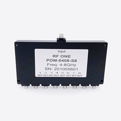 8路 SMA 功分器 4-8GHz