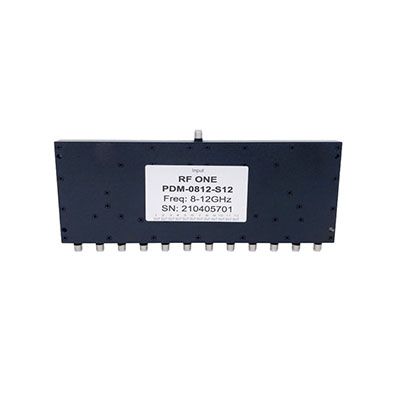 12路 SMA 功分器 8-12GHz