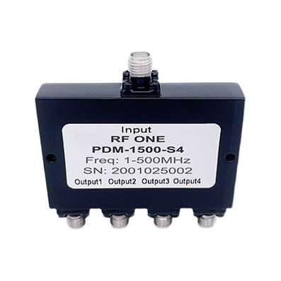 4路 SMA 功分器 1-500MHz