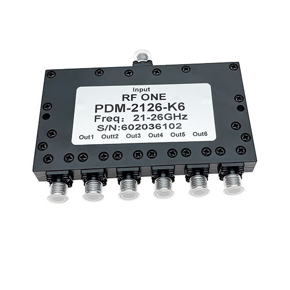 6路 2.92mm 功分器 21-26GHz