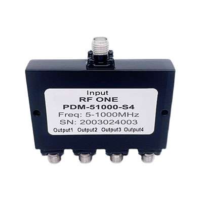 4路 SMA 功分器 5-1000MHz